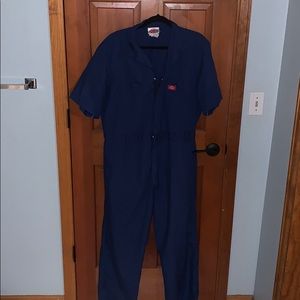 Dickies jumpsuit navy blue